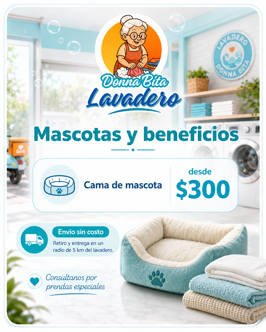 Cama de mascota desde $300